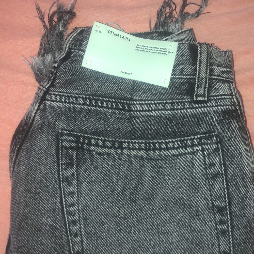 Off white Jeans in Grey